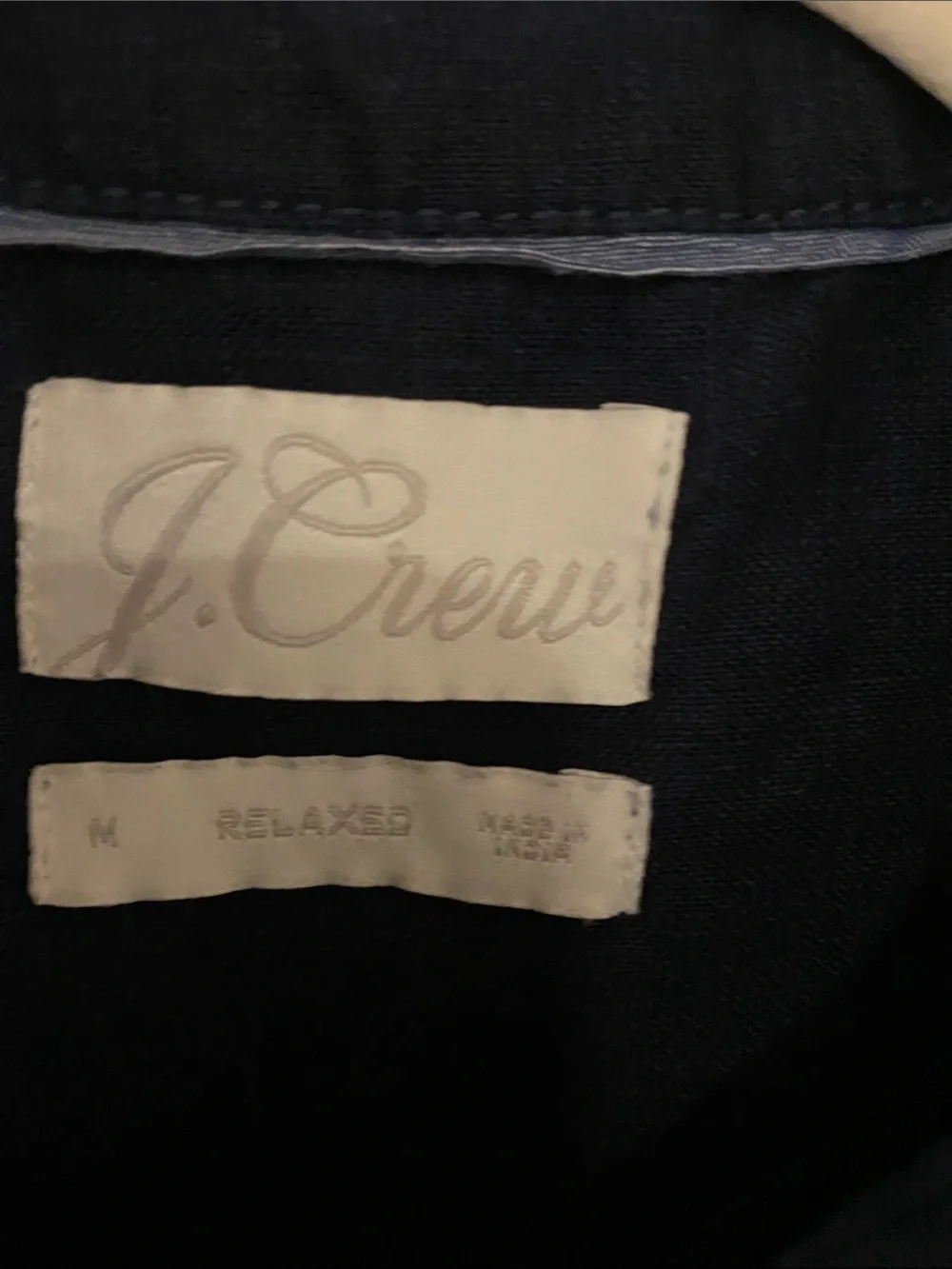 J. Crew size capitaine